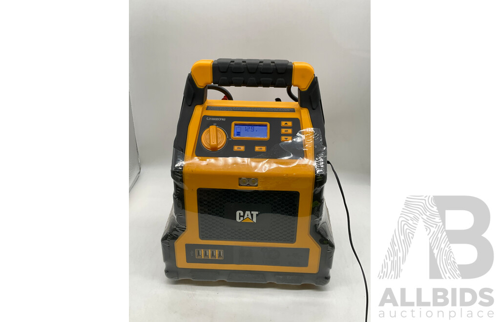 CAT (CJ1000DCPAU) Jumpstarter & Air Compressor - ORP $144.99