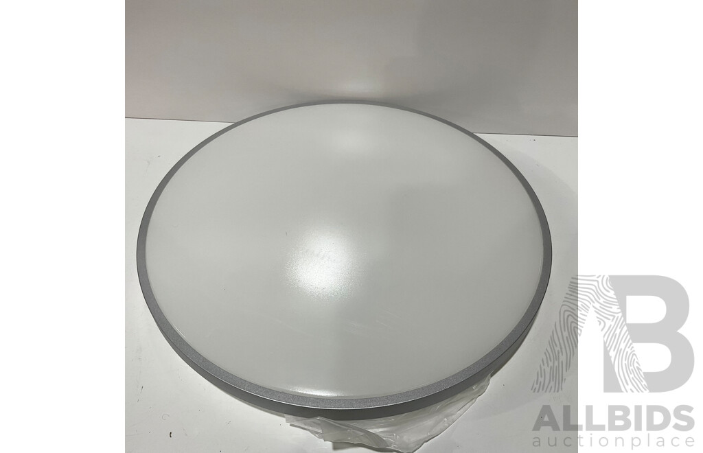 ARTIKA (97455) Jupiter LED Integrated Flush Mount With Remote Control and Variable Color 58cm - LOT of 3 - ORP $263.97