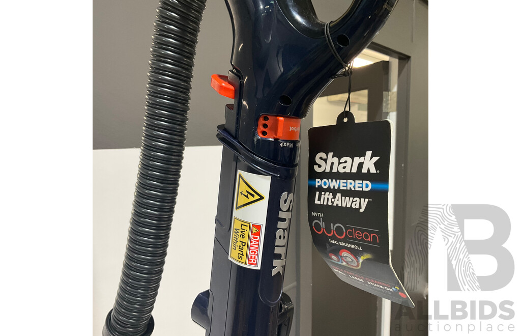 SHARK (NV800) DuoClean Powered Lift-Away Upright Vacuum - ORP $499.00