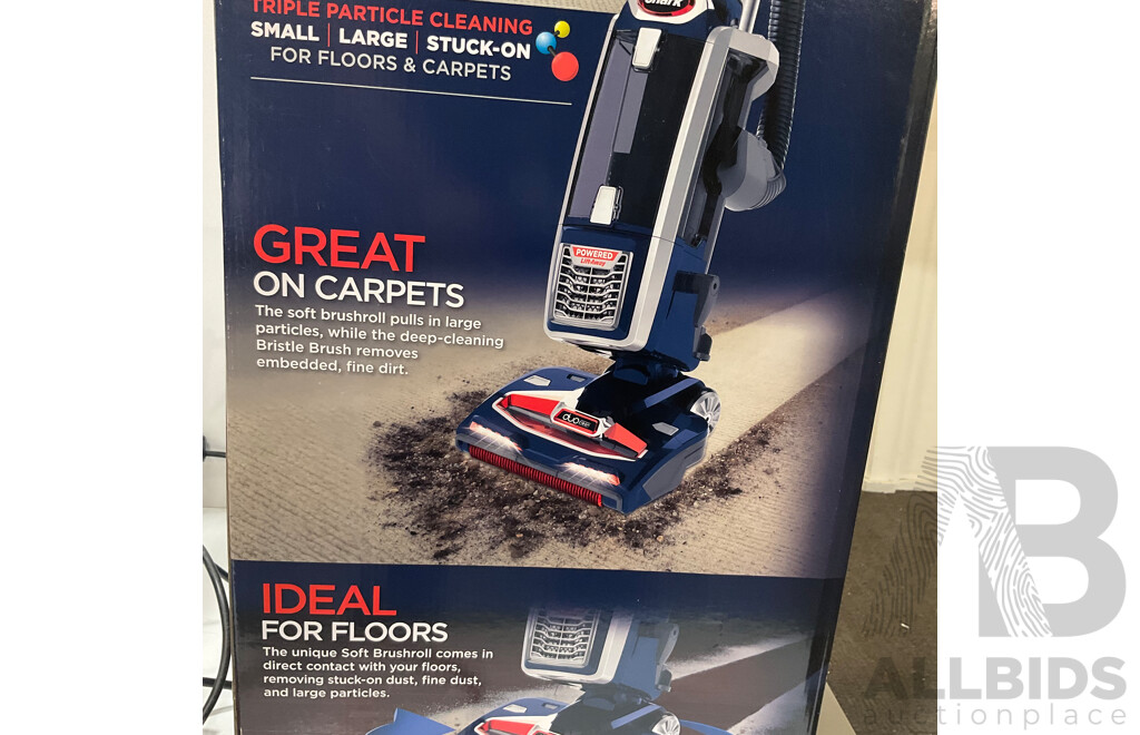 SHARK (NV800) DuoClean Powered Lift-Away Upright Vacuum - ORP $499.00