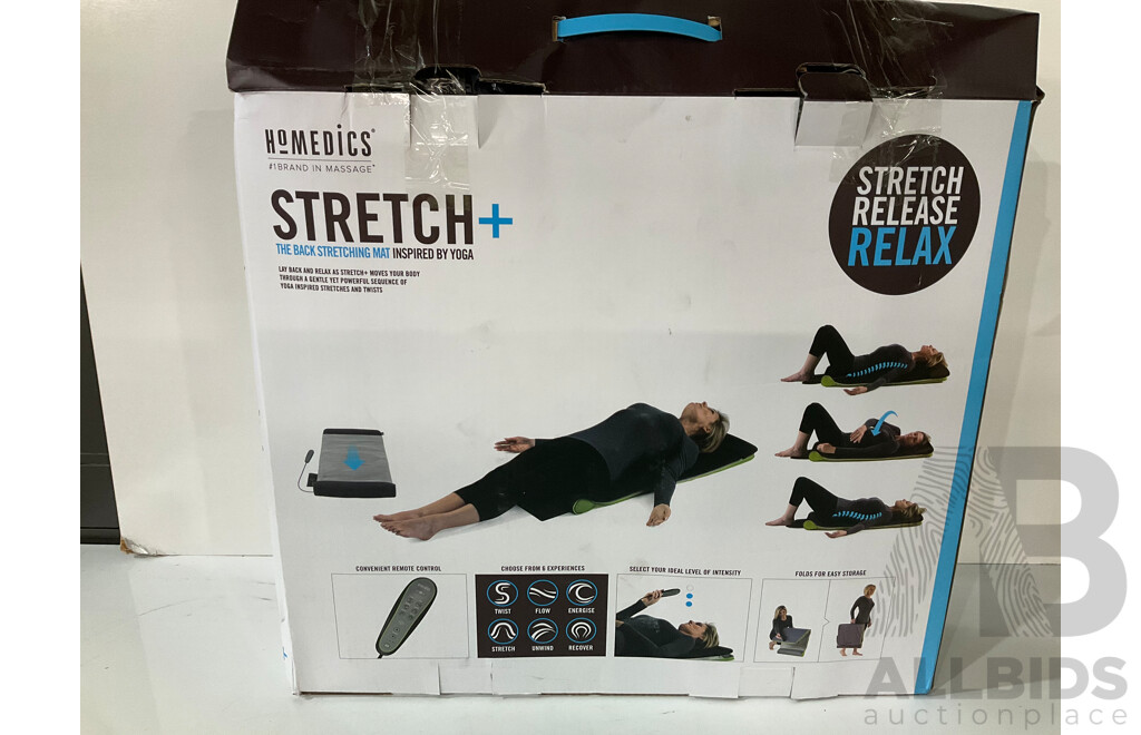 HOMEDICS (YMM-2000-AU) Stretch Plus the Back Stretching Mat - ORP $349.99