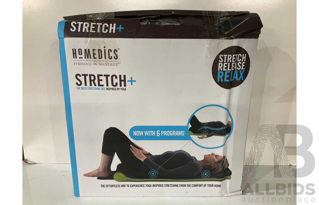 HOMEDICS (YMM-2000-AU) Stretch Plus the Back Stretching Mat - ORP $349.99