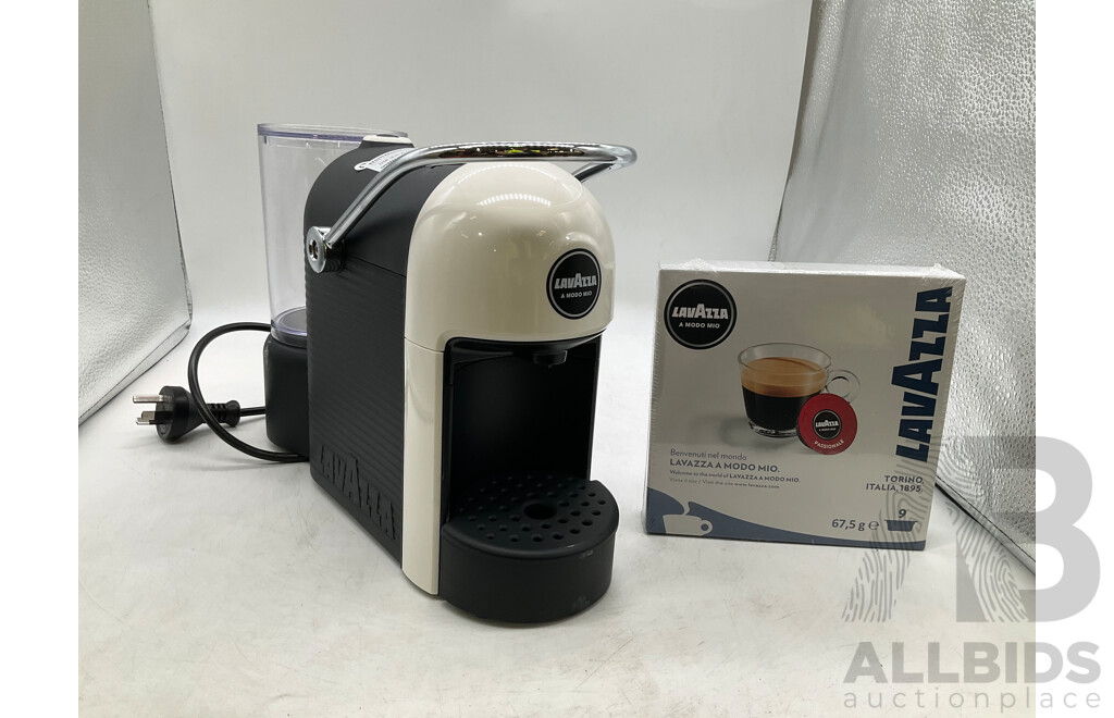 LAVAZZA (1800345) a Modo Mio Jolie & Milk Coffee Maker and Milk Frother - ORP $249.00