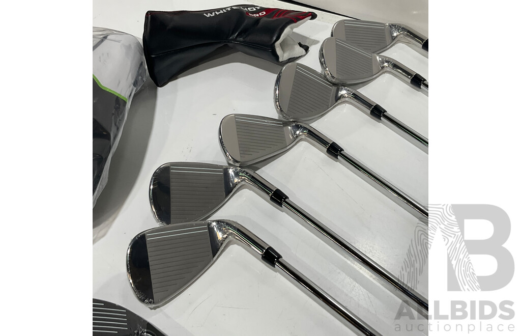 CALLAWAY (1204122) Mens Left Hand Golf Club 10 Piece Steel Shaft Irons and Graphite Woods - ORP $799.99