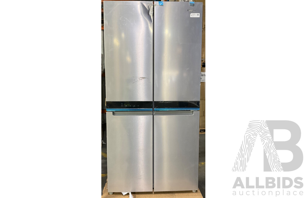 Whirlpool (WQ70900SXX) 595L 4 Door Refrigerator - ORP $1899.99
