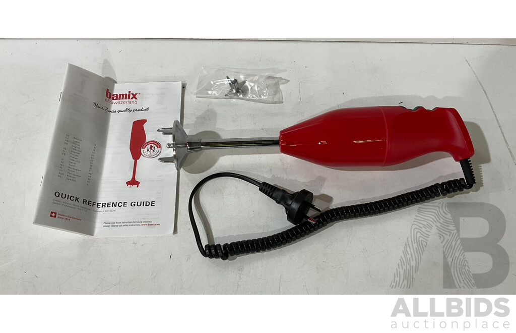 BAMIX (EO140) the-All-in-One Kitchen Machine - MORPHY RICHARDS (KT108021CEE REV1) Illumination 1.7 Jug Kettle (White) - JOSEPH JOSEPH Index Large Chopping Boards - Set of 3 - Estimated Total ORP $300.00