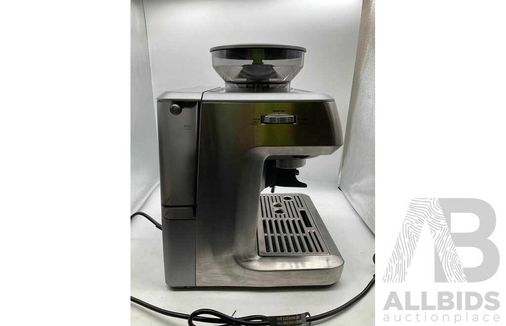 BREVILLE (BES875BSS) the Barista Express Coffee Machine - ORP $649.00