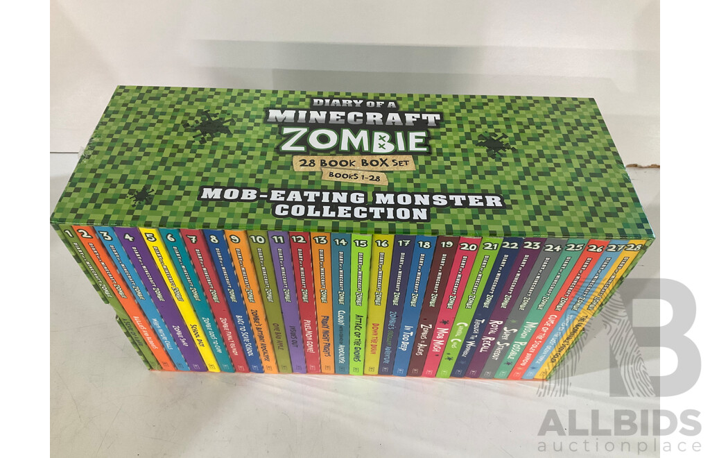 LEGO (11717) Classic Bricks Bricks Plates Construction Toy Playset, MINECRAFT Zombie 28 Book Set - LOT of 2 - TOTAL ORP $189
