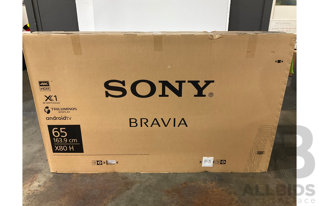 SONY (KD65X75K) 65 Inch X75K | 4K Ultra HD | High Dynamic Range (HDR) | Smart TV (Google TV) - ORP $1,695.00