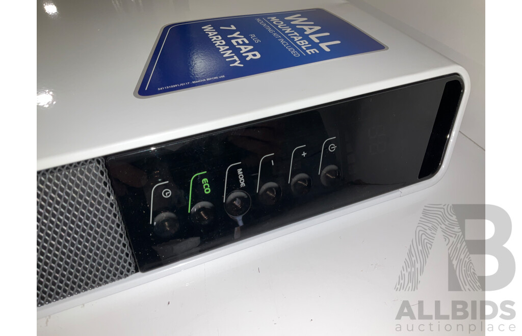 DELONGHI (HCX9124E) 2400W Panel Heater With Electronic Timer - ORP $499.00