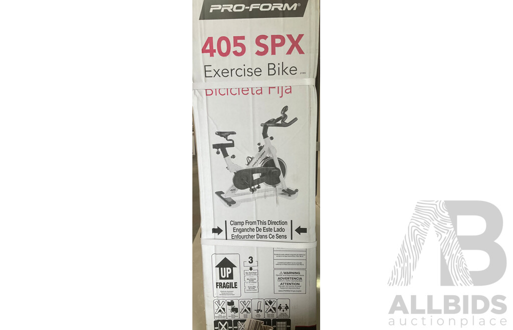 PRO-FORM 405 SPX Exercise Bike Estimated ORP $599