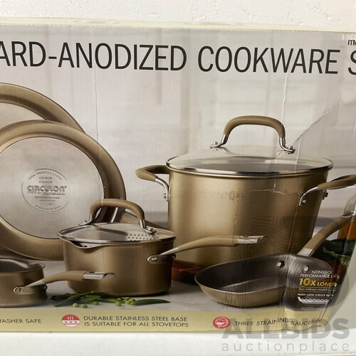 CIRCULON (1309952) Premier 13 Piece Hard Anodised Cookware (Bronze) - ORP 339.99