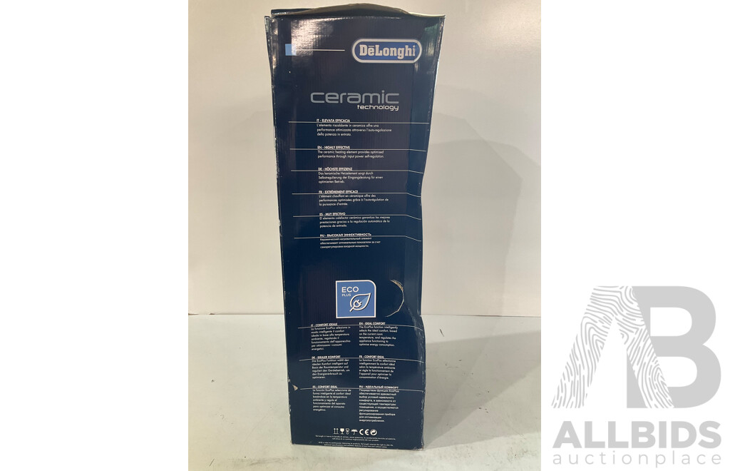 DELONGHI Tower Ceramic Fan Heater 2000w - ORP - $179.99