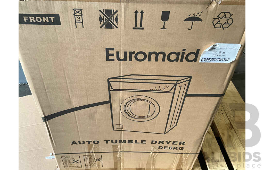 EUROMAID (DE6KG) 6kg Vented Dryer ORP $599.99
