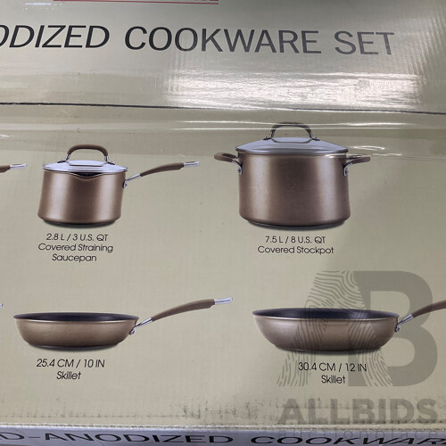 CIRCULON (1309952) Premier 13 Piece Hard Anodised Cookware (Bronze) - ORP 339.99