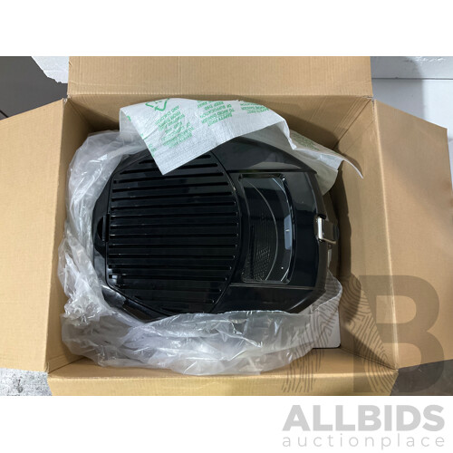 DELONGHI (F28313.bk) Roto Fryer, LAVAZZA (LM950) Modo Mio Coffee Capsule Machine: Lot of 2  - Total ORP $284.00
