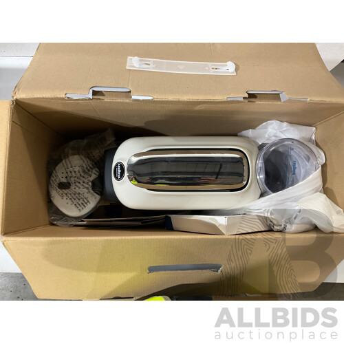 DELONGHI (F28313.bk) Roto Fryer, LAVAZZA (LM950) Modo Mio Coffee Capsule Machine: Lot of 2  - Total ORP $284.00