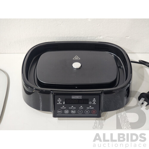 MasterPro (MPSTEAMMULTI) 6in1 Ultimate Steamer & Multi Cooker - ORP $299.95