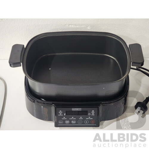 MasterPro (MPSTEAMMULTI) 6in1 Ultimate Steamer & Multi Cooker - ORP $299.95