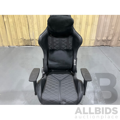 ONEX GTR Air-6 (109612) Gaming Chair (Black) - ORP $249.99