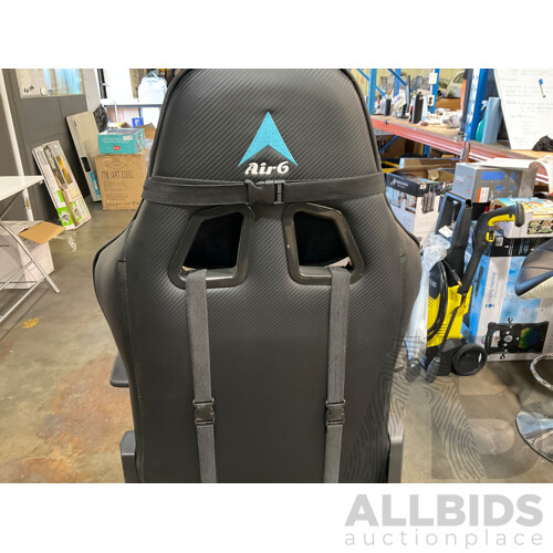 ONEX GTR Air-6 (109612) Gaming Chair (Black) - ORP $249.99