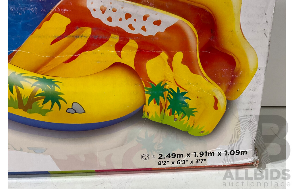 INTEX Wet Set Dinasour Collection - INTEX Inflatable Pool - Lot of 2 - Estimated Total ORP $149.99