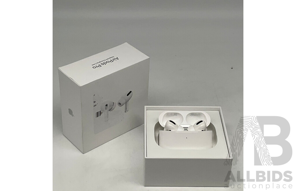 APPLE (MLWK3ZA/A) AirPods Pro With Magsafe Charging Case - ORP $369.99