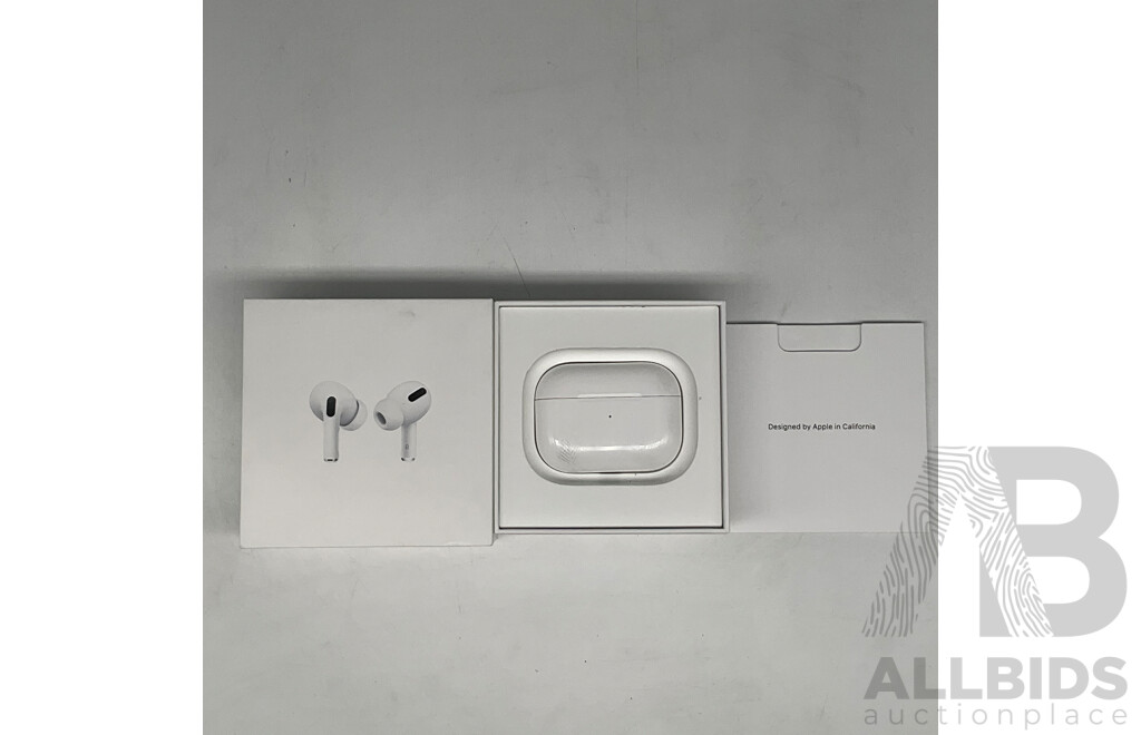 APPLE (MLWK3ZA/A) AirPods Pro With Magsafe Charging Case - ORP $369.99