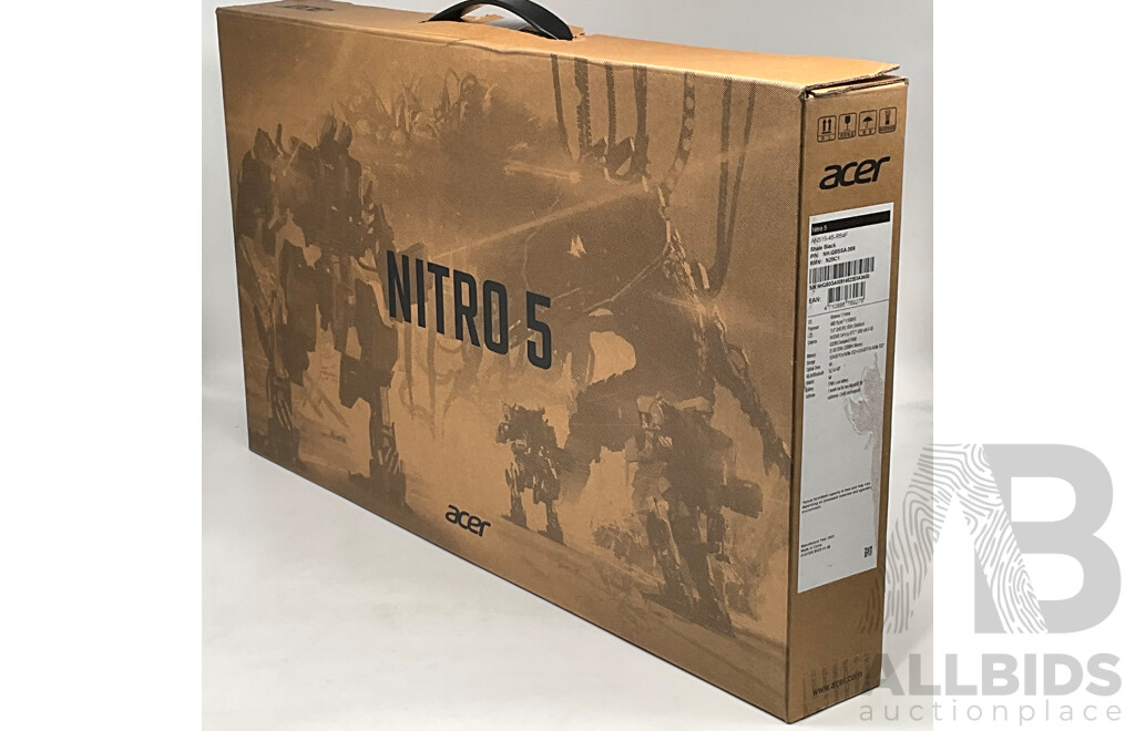 ACER (NH.QBSSA.009) Nitro 5 AMD Ryzen 9 (5900HX) 8-Core CPU RTX 3080 15.6-Inch Gaming Laptop - ORP $3499.00
