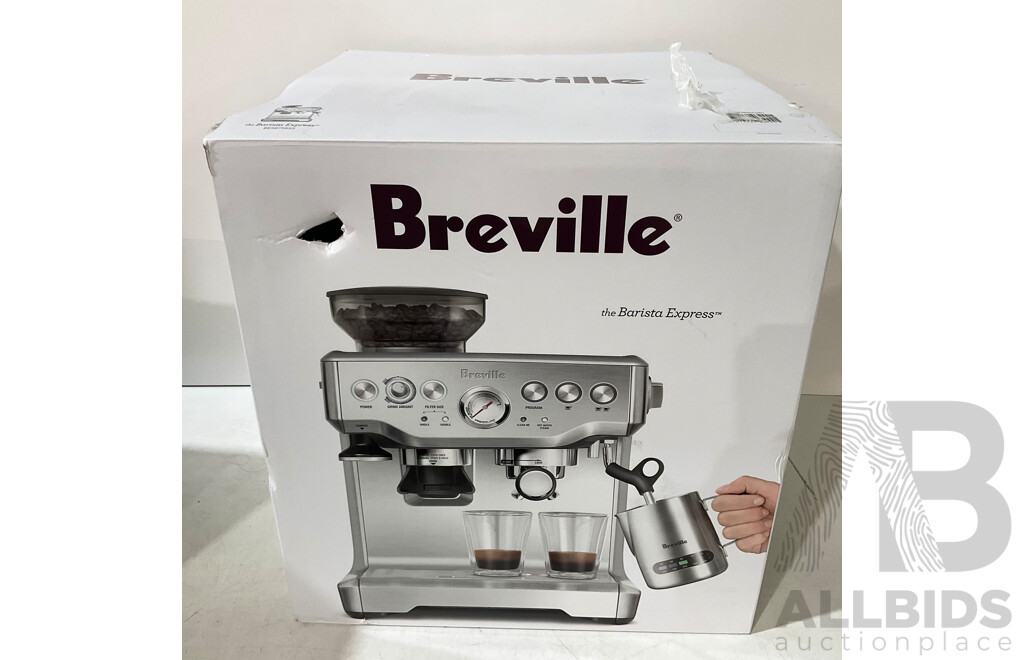 BREVILLE (BES870BSS) the Barista Express  - ORP $999