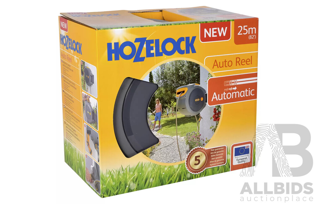 HOZELOCK (2402) Auto Reel 25m - Total ORP $169.99