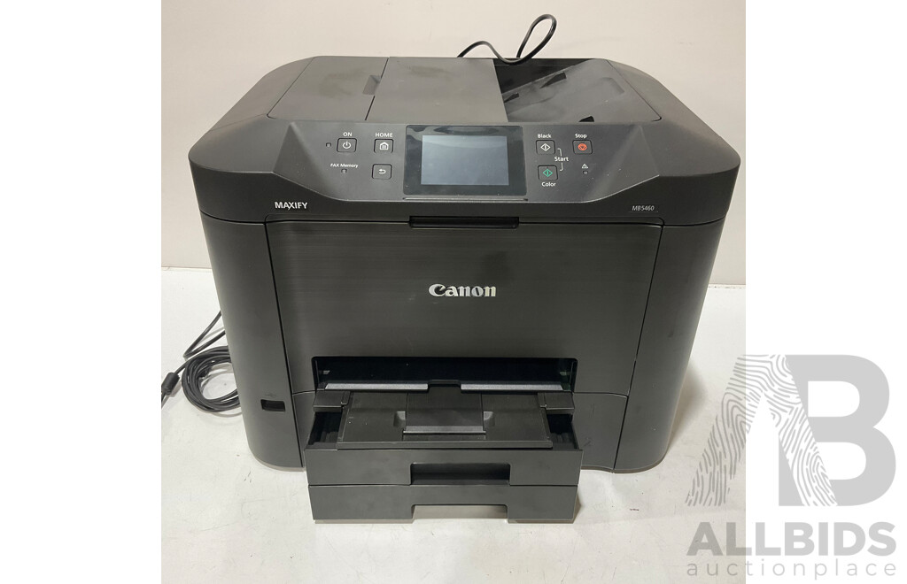 CANON  (MB5460) Office MAXIFY AIO A4 Inkjet Wireless Printer - ORP $319