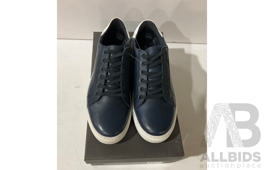 AQUILA (114034) Jed Men's Shoes (Navy & Black, Size 42) Lot of 2 - Estimated Total ORP $300.00
