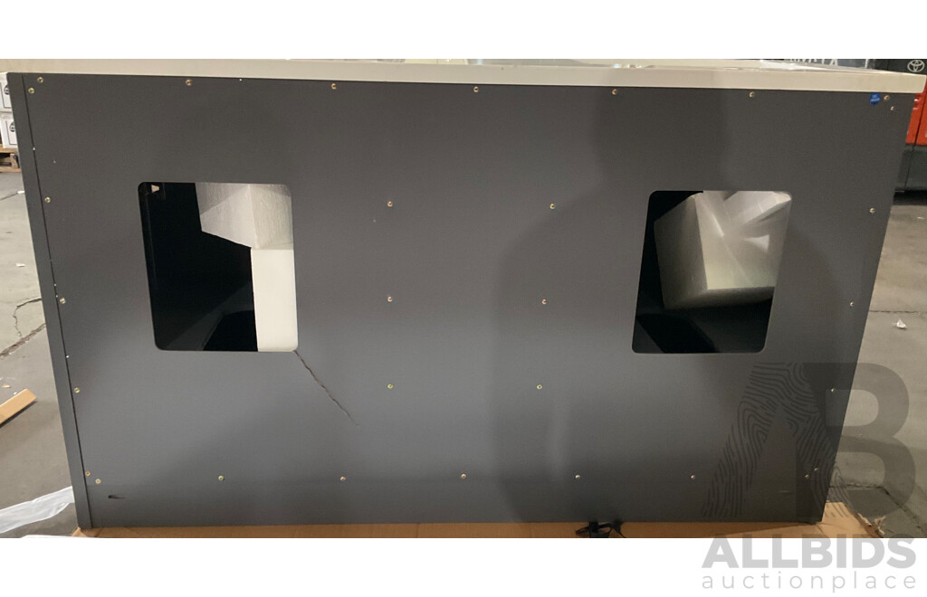 OVE DECORS Lakeview Dark Charcoal Vanity 1830mm - ORP $1,299.97