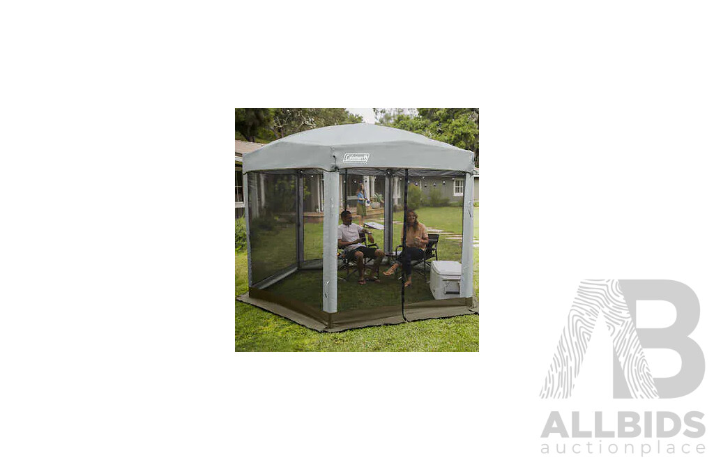 COLEMAN SCREENHOUSE ABRI MOUSTIQUAIRE GAZEBO CERRADO CON MOSQUITERO - Estimated ORP $489.99