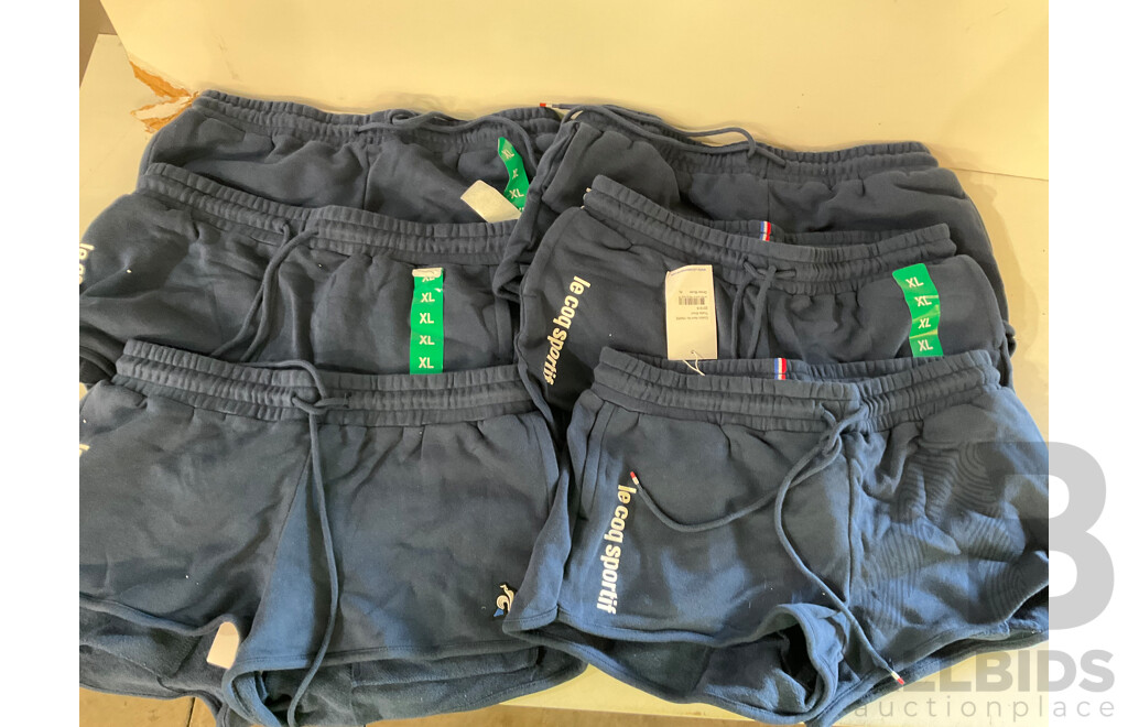 LE COQ SPORTIF Shorts (Size XL) - Lot of 6 - Estimated Total ORP $300.00
