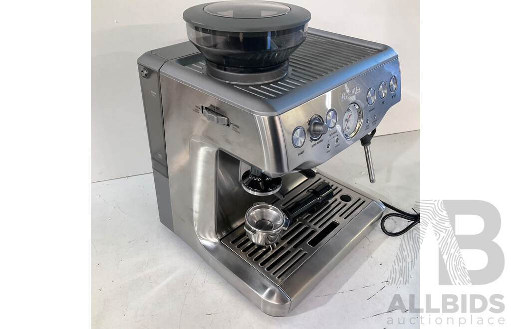 BREVILLE (BES875BSS) the Barista Express Coffee Machine - ORP $649.00