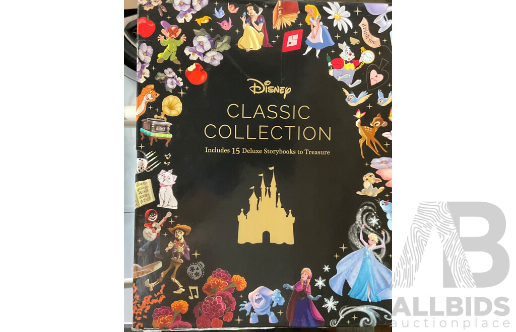 DISNEY Classic Collection 15 Book Box Set- ORP $119.00