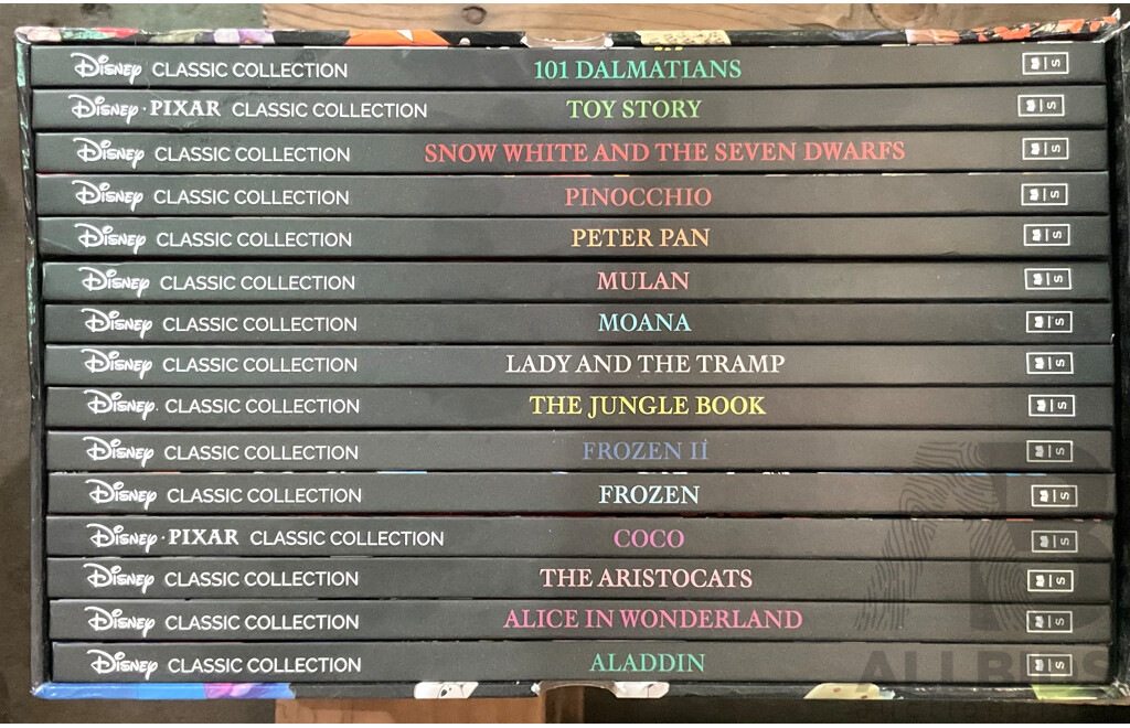 DISNEY Classic Collection 15 Book Box Set- ORP $119.00