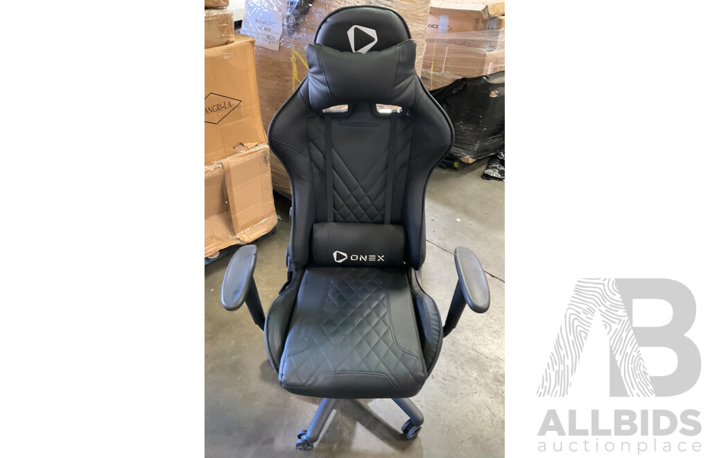 ONEX Gaming Chair (Black) - ORP $179.00