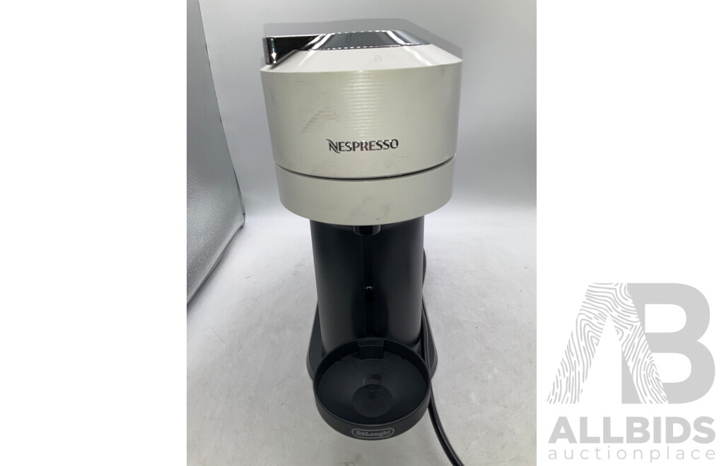 DELONGHI (ENV120W) Nespresso Vertuo Next Coffee Machine White - ORP $219.00