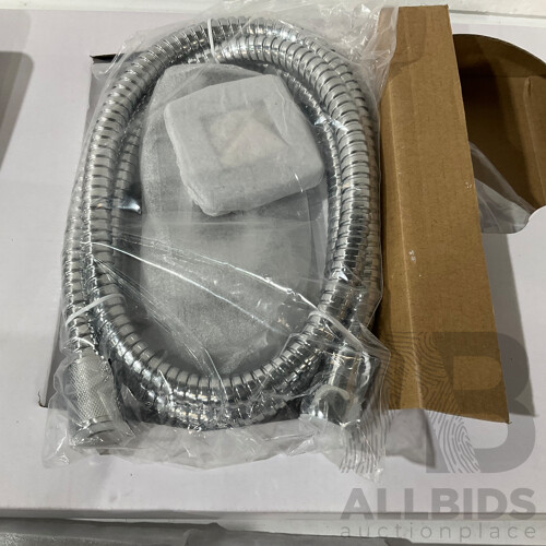 PRESENZA (QBA044) Italia Deluxe Rain Shower Head Handheld System W/ Handshower - ORP $269.99