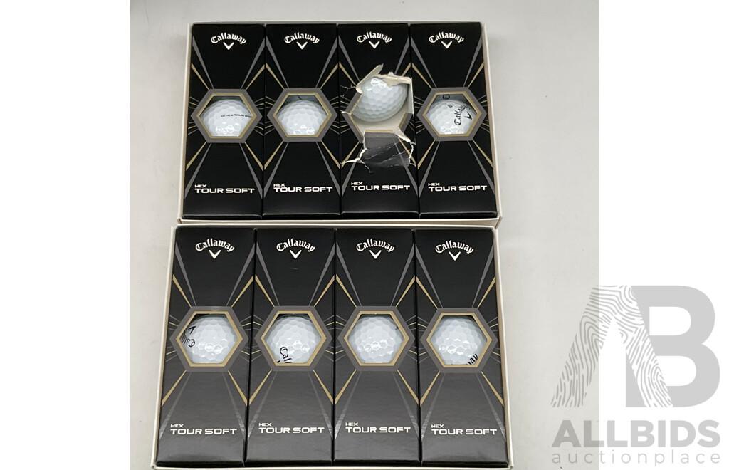 CAT 4-in-1 Laser Distance Measurer and Stud Finder and CALLAWAY Hex Tour Soft Ball 24 Pack - LOT of 2 - ORP $159.98