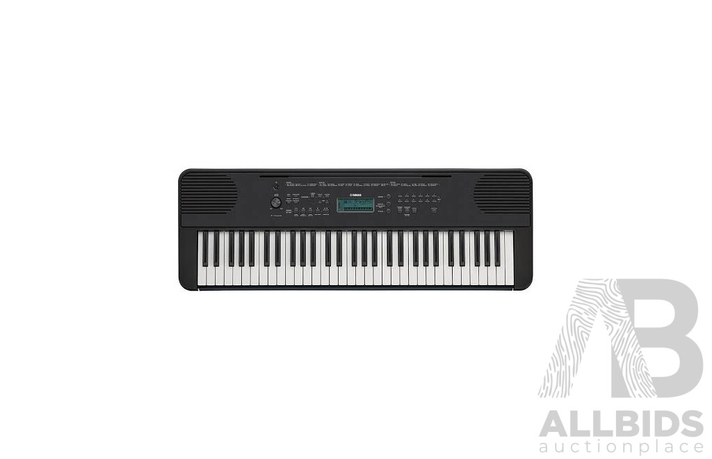 YAMAHA (PSR-E360B) Keyboard With Stand - ORP 399.00