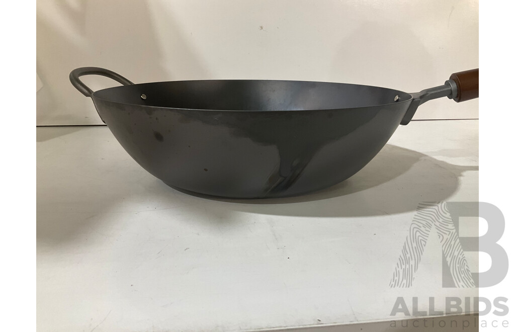 River Light Kiwame Premium Japan Iron Peking Wok 33cm - ORP $289.00