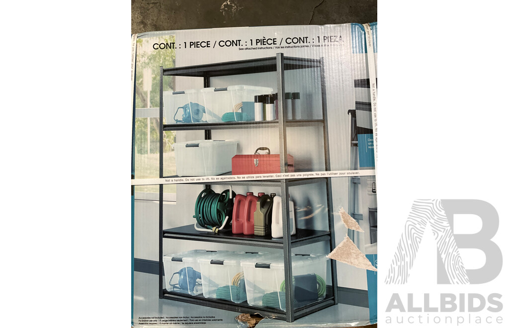 WHALEN 5 Shelf Storage Rack - Estimated ORP $229.99