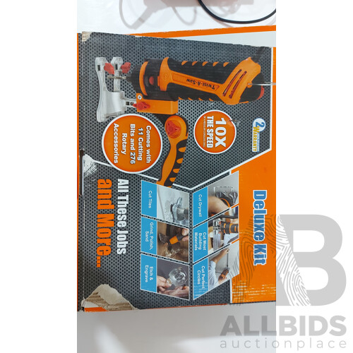 The Renovator Twist-a-Saw Deluxe Kit With Extra Saw Included - ORP $150