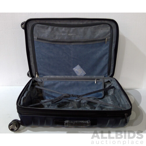 Ricardo Beverly Hills 2 Piece Luggage Set (Blue) - ORP $199.99