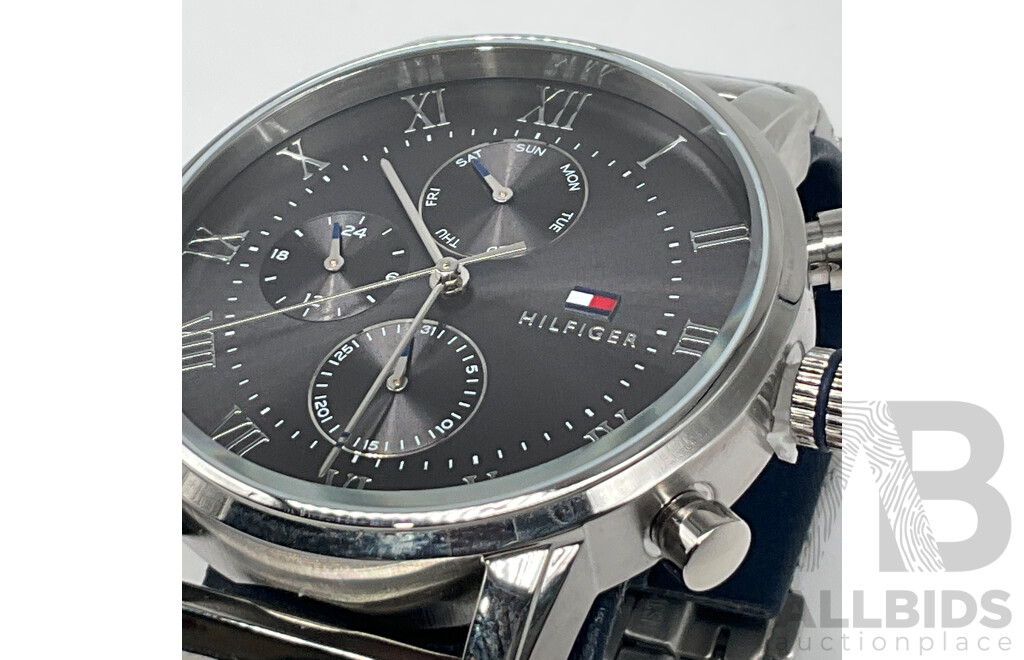 TOMMY HILFIGER (1791397) Multi-Function Steel Men's Watch  - ORP $299.00