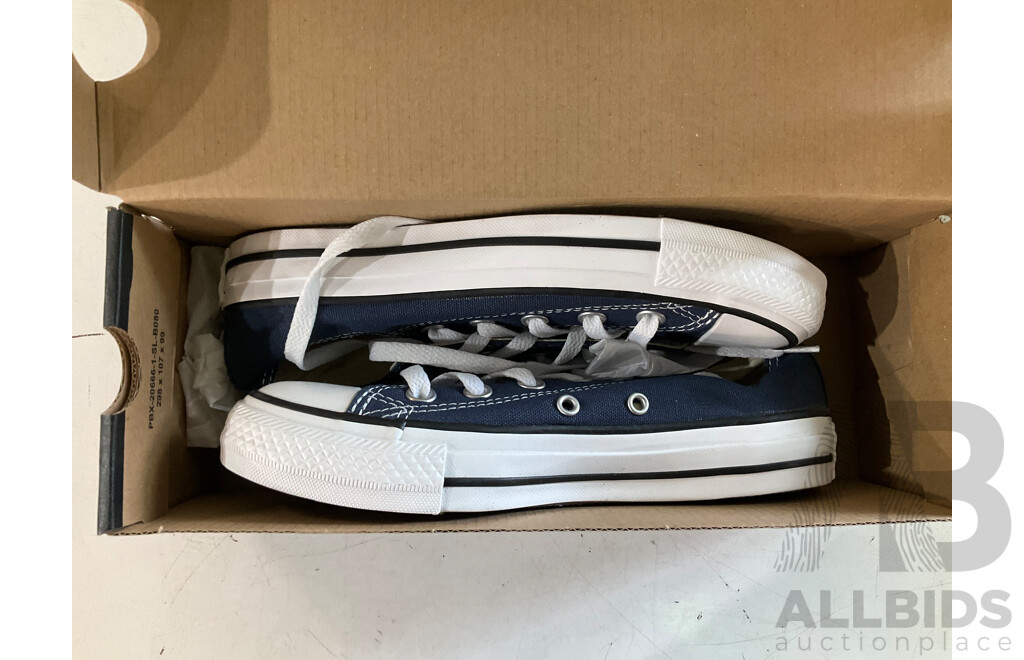 GROSBY Kids School Shoes (X2) & CONVERSE Unisex - Lot of 3 - ORP $229.99